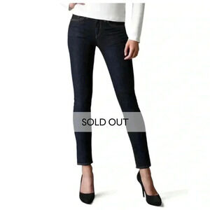 Rag and  bone heritage skinny casual trendy stretch dark 5 pocket denim jean 26